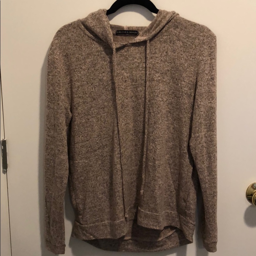SLOUCHY COMFY PINK HOODIE
